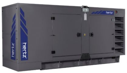 Дизельный генератор Hertz HG 345 PC в кожухе