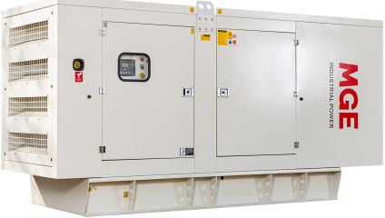 Дизельный генератор MGE P160DN в кожухе с АВР